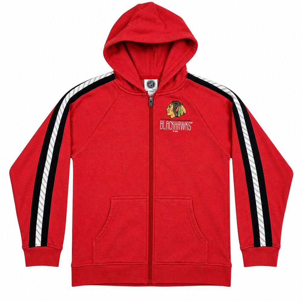 Reebok Outerstuff Youth Size Medium (8/10) NHL Chicago Blackhawks Red Hoodie